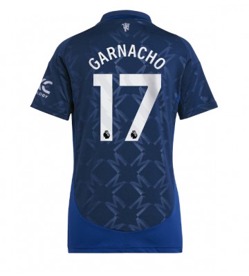 Manchester United Alejandro Garnacho #17 Udebanetrøje Dame 2024-25 Kort ærmer